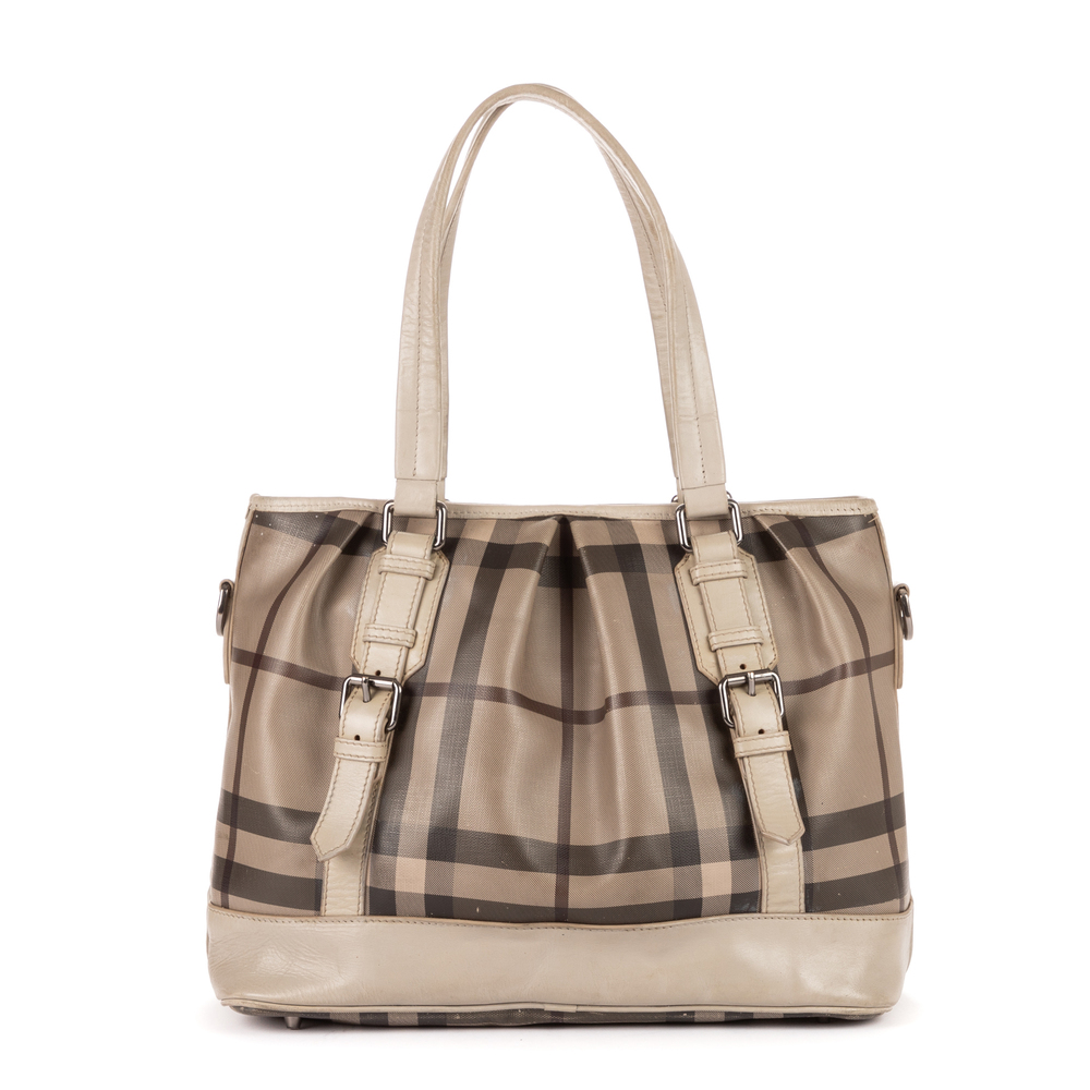 Burberry Check Tote - Picture 4 of 11